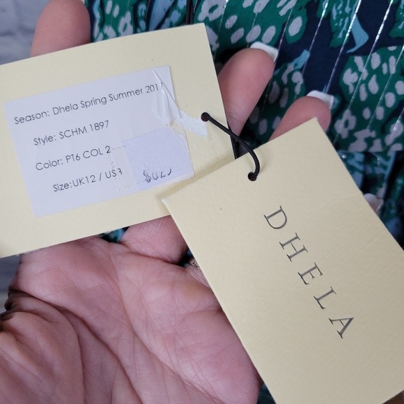 NWT Stunning DHELA  Spring/Summer Maxi Skirt size 12 - Picture 12 of 16